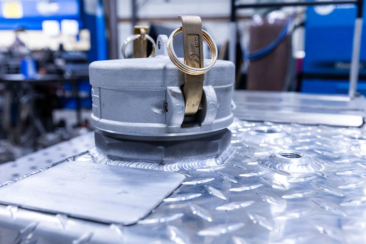 Close Up of Welding Project done by Elite Fabz in Rapid City