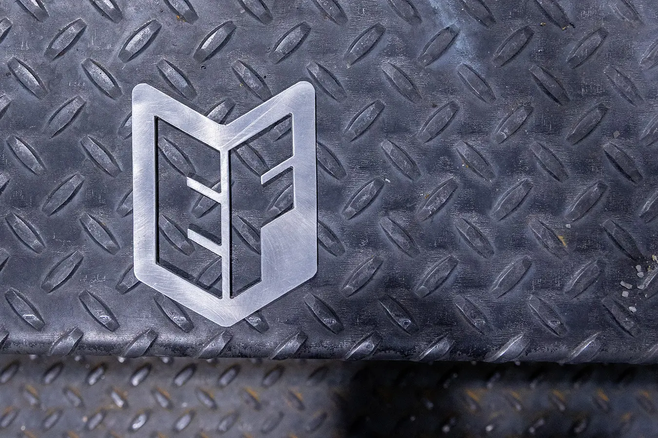 Elite Fabz Logo cut with the Waterjet Table